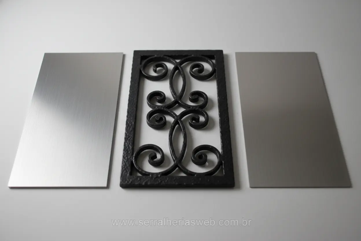 Como Escolher o Melhor Material para seu Portão: Alumínio, Ferro ou Aço?